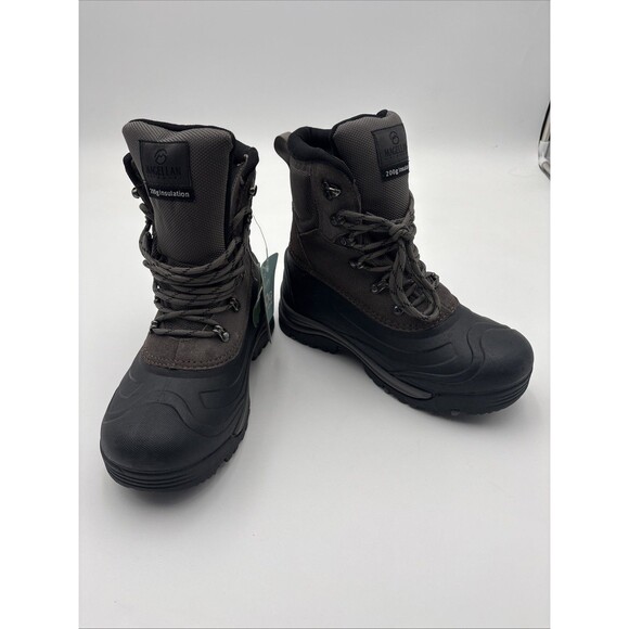 Magellan Outdoors Mens 177852 Thinsulate Suede Leather Size 7 D Duck/Work Boots - Picture 3 of 8